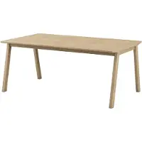 Skovby , SM142 Ruokapöytä 100x174-270 cm Tammi lakattu