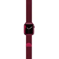 EPICO Apple Watch 38/40/41 mm -milanolaisranneke, Punainen