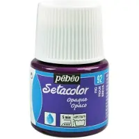 You do it Kangasmaali - PéBéo - Setacolor opakki viikuna - 45 ml - Violetti - Vedenpohjainen