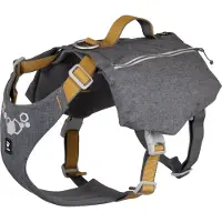 Hurtta Expedition Pack ECO -valjaat repulla, harmaa