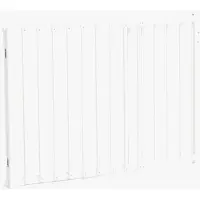 2Me Optimal Turvaportti 100 cm, Valkoinen