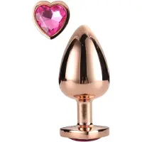 Dream Toys Metallinen Anustappi M Ruusukulta