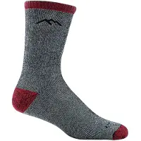 Darn Tough Men's Mountaineering Micro Crew Extra Cushion Retkeilysukat Smoke L