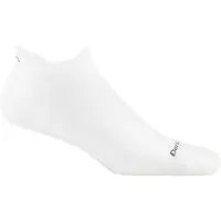 Darn Tough Run No Show Tab Ultra-Lightweight with C White - XL