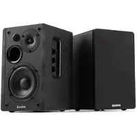 Audizio KS01 aktiiviset kirjahyllykaiuttimet setti 80W musta