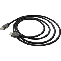 Deltaco Ultra High Speed HDMI 2.1 -kaapeli, jossa 8K, 2 m, musta