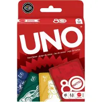 Uno Mattel 80th Ruby Red Korttipeli