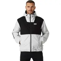 Helly Hansen Ervik Ins Rain Jacket - White - XL