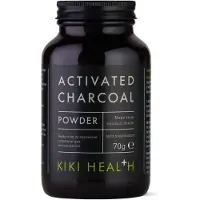 Raw Organic Kiki health Aktiivihiili-jauhe 70g