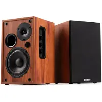 Audizio KS02 aktiiviset kirjahyllykaiuttimet setti 80W BT puu