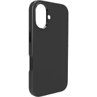 Puro Icon Mag Pro Liquid Silicone Case for iPhone 17 MagSafe Compatible with Camera Protection and Aluminum Buttons - Black