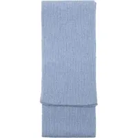 Mango Ribbed Lurex Scarf - Blue - ONE SIZE