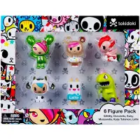 Tokidoki keräilyhahmosetti, 6 kpl, 5 cm
