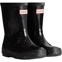 Hunter Kumisaappaat - Kids First Giant Glitter - Musta - - 26 - Kumisaappaat