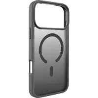 Puro Gradient TPU MagSafe -yhteensopiva suojakuori iPhone 17 Pro Maxille - harmaa