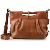 Aunts & uncles Grandma's Luxury Club Mrs. Muffin Crossbody-laukku Nahka 35 cm Ruskea