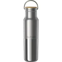 Klean Kanteen Insulated Reflect-pullo bambukorkilla 355 ml