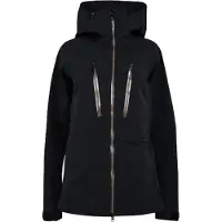 8848 Altitude Women's Pow 4.0 Shell Jacket Black Laskettelutakit vuorettomat 36