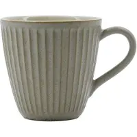 House Doctor Mug, Hdpleat, Grey, Brown - Grey - 9X9X9CM