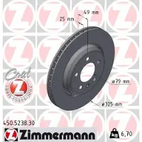 ZIMMERMANN Jarrulevy (1kpl) 450.5238.30