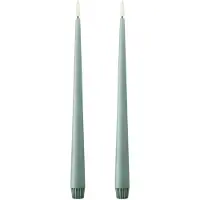 Ester & Erik kruunukynttilä LED 2 kpl 67 Jade stone , 30 cm