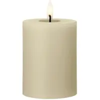 Ester & Erik LED-pöytäkynttilä 14 Pale ginger, 10 cm