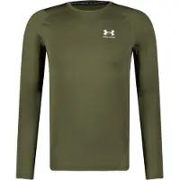 Under Armour Ua Hg Armour Comp Ls - Khaki green - S