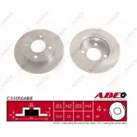 ABE Jarrulevy (1kpl) C31050ABE