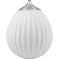 UMAGE Around the World lampunvarjostin Ø21 cm White/brushed steel