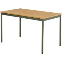 Brafab , Nox Bistro ruokapöytä 70x125 cm Bambu/Nordic Green