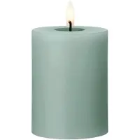 Ester & Erik LED-pöytäkynttilä 67 Jade stone, 15 cm