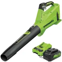 Greenworks Akku lehtipuhallin BL24L411-01; 24 V; 1x4,0 Ah akku