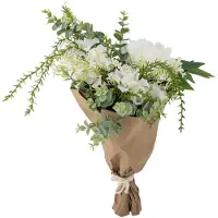 Ginza.se Lustre Bouquet - White - H43CM
