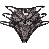 Hunkemoller Nienke Hl Brazilian R - Black - XL
