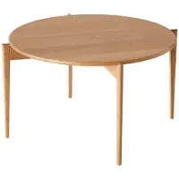 Oscarssons Möbel , Tilia sohvapöytä Ø88 cm Öljytty tammi