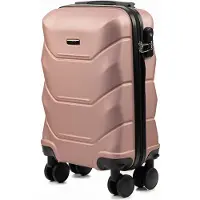 Voyo Travel Lentolaukku 51x33x19 Ryanair ja Wizzair VOYO Skye, XS, vaaleanpunainen