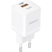 Dudao Wall charger GaN 33W PPS USB C/USB A13Pro - white
