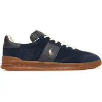 Ralph Lauren Heritage Aera Suede Sneaker - Navy - 45