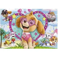 Trefl PAW PATROL Kimalteleva palapeli Ryhmä Hau, 100 palaa