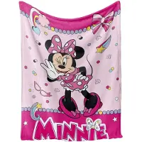 Disney Fleece - Minnie 1007 - 100X140 Cm - Multi/patterned - 100X140CM