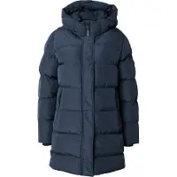 Superdry Hooded Sports Puffer Mid Jkt - Navy - XS