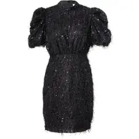 Y.A.S Yasilza 2/4 Sequin Dress Noos - Black - 34