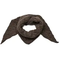 Pieces Pcjoelle Triangle Scarf Bc - Brown - ONE SIZE