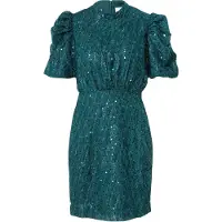 Y.A.S Yasilza 2/4 Sequin Dress Noos - Green - 34