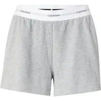 Calvin Klein Underwear Pyjamahousut harmaa / valkoinen