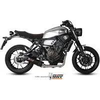 MIVV Oval Yamaha Xsr 700 2016-22 Y.053.l3c Homologoitu Täydellinen Linjajärjestelmä