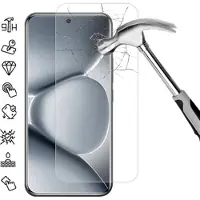 Mtp Products Xiaomi Redmi Note 15 Pro 5G Panssarilasi - 9H - Case Friendly - läpinäkyvää