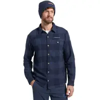 La Sportiva Men's Rambler Flannel Shirt Night Sky Pitkähihaiset kauluspaidat XL