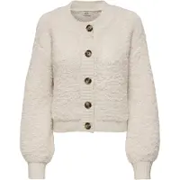 JDY Jdyeira Life L/S Oneck Cardigan Knt Noos - White - XS