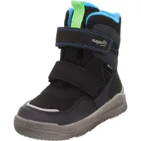 Superfit Kids' Mars Schwarz/türkis Talvikengät 32.0